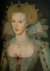 Anne von Dänemark 1574-1619, Königin von König James I., 17. Jahrhundert