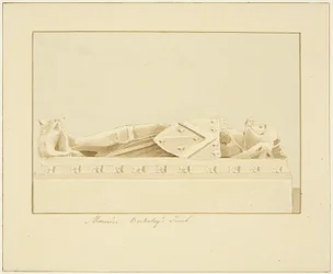Abbild von Maurice, 7. Earl of Berkeley, in der Kathedrale von Bristol