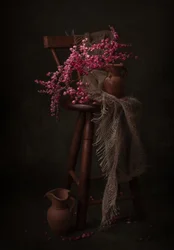 Stimmungsvolle Rosa Blüten