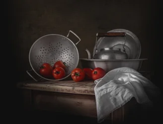 Rustikales Küchen-Stillleben