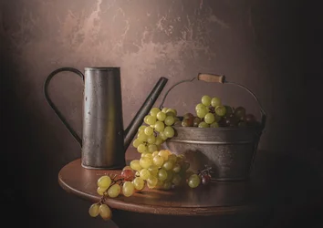 Vintage Traubenernte