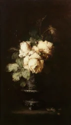 Margaretha Roosenboom - Weiße Rosen