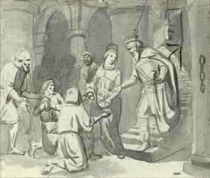 Das Wunder der Blumen der Heiligen Casilda