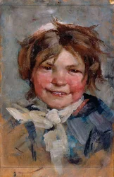 Lachendes Mädchen