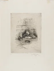 Porträt von Eduardo Zamacois, spanischer Maler