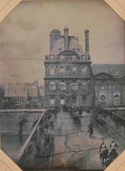 Défilé sur le Pont-Royal, 1. Mai 1844