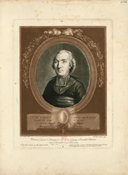 Porträt von Claude-Benjamin Vallet 1754-1826, 1789