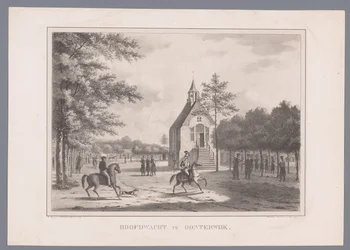 Ansicht der Hauptwache in Oosterwijk