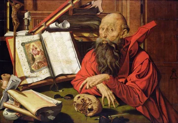 St. Hieronymus in Meditation