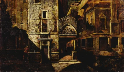 Eine Ecke in Venedig