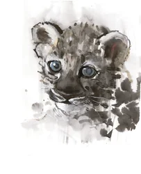 Blaue Augen (Arabischer Leopardenjunges), 2008