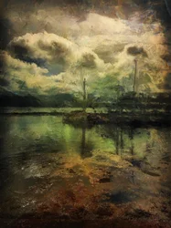 nach einem Sturm, Portaferry, Nordirland