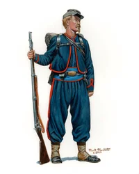 10. New Yorker Infanterieregiment, National Zouaves, 1. Uniform 1861, 2024