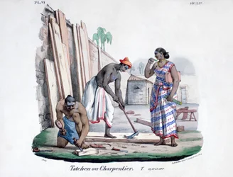 Zimmerleute, 1828