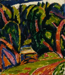 Roter Baum