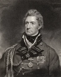 Sir Thomas Munro, 1. Baronet, graviert von Henry Hoppner Meyer (ca. 1782-1847), aus 
