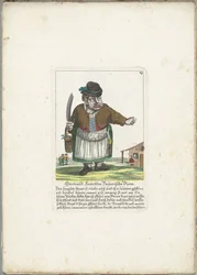 Die Zwergin Gertraud Knörtzlin, ca. 1710
