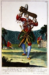 Der Flötenmacher, ca. 1735