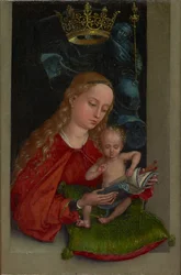 Madonna und Kind am Fenster, um 1485-1490