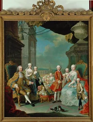Kaiser Franz I., Maria Theresia und ihre Kinder