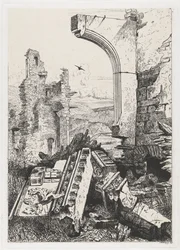 Ruine der Burg Bourscheid