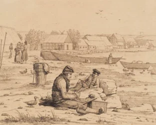 Strandstraße in Thisted. 1830