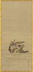 Mandarinenten, Edo-Periode, 18. Jahrhundert