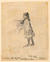 Marian Hague als Kind