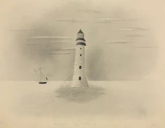 Eddystone-Leuchtturm, 1840
