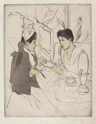 Nachmittagstee-Party, 1890-1891