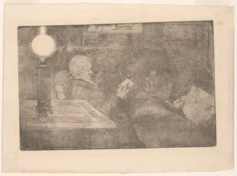 Herr und Frau Cassatt beim Lesen