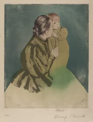 Bäuerin mit Kind, ca. 1894