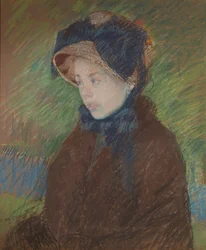 Susan mit Strohhut