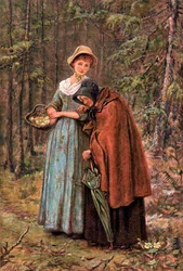 Das grüne Blatt und das verdorrte Blatt, 1887