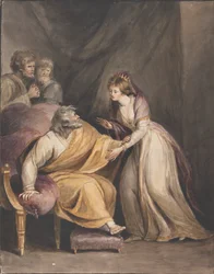 Lear und Cordelia