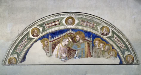 Krönung der Jungfrau (Künstler tätig zwischen 1335 - 1346)