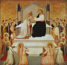 Die Krönung Mariens. 1335-40