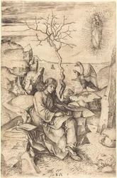 Heiliger Johannes auf Patmos