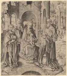 Die Anbetung der Könige