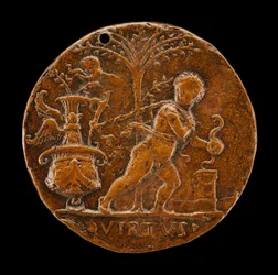 Allegorische Szene [Vorderseite], 16. Jahrhundert