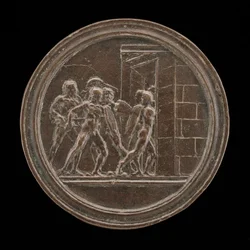 Soldaten greifen ein Tor an