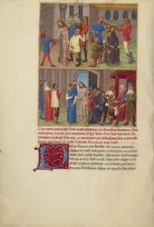 Die Geißelung; Die Dornenkrönung; Die Verspottung Christi; Pilatus wäscht seine Hände