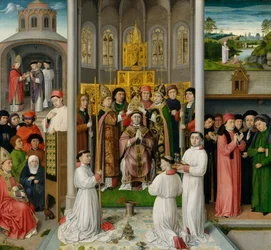 Szenen aus dem Leben des Heiligen Augustinus von Hippo, ca. 1490