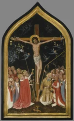 Christus am lebenden Kreuz