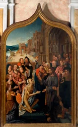 Triptychon: Die Auferstehung des Lazarus