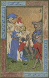 Ermordungsszene, Ms. B.11.7, um 1420