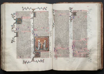 Das Gotha Missale: Fol. 115r, Text, ca. 1375