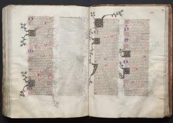 Das Gotha Missale: Fol. 128v, Text