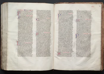 Das Gotha Missale: Fol. 146v, Text, ca. 1375