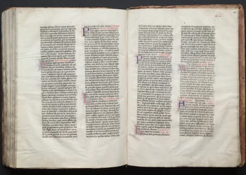 Das Gotha-Missale: Fol. 155r, Text, ca. 1375